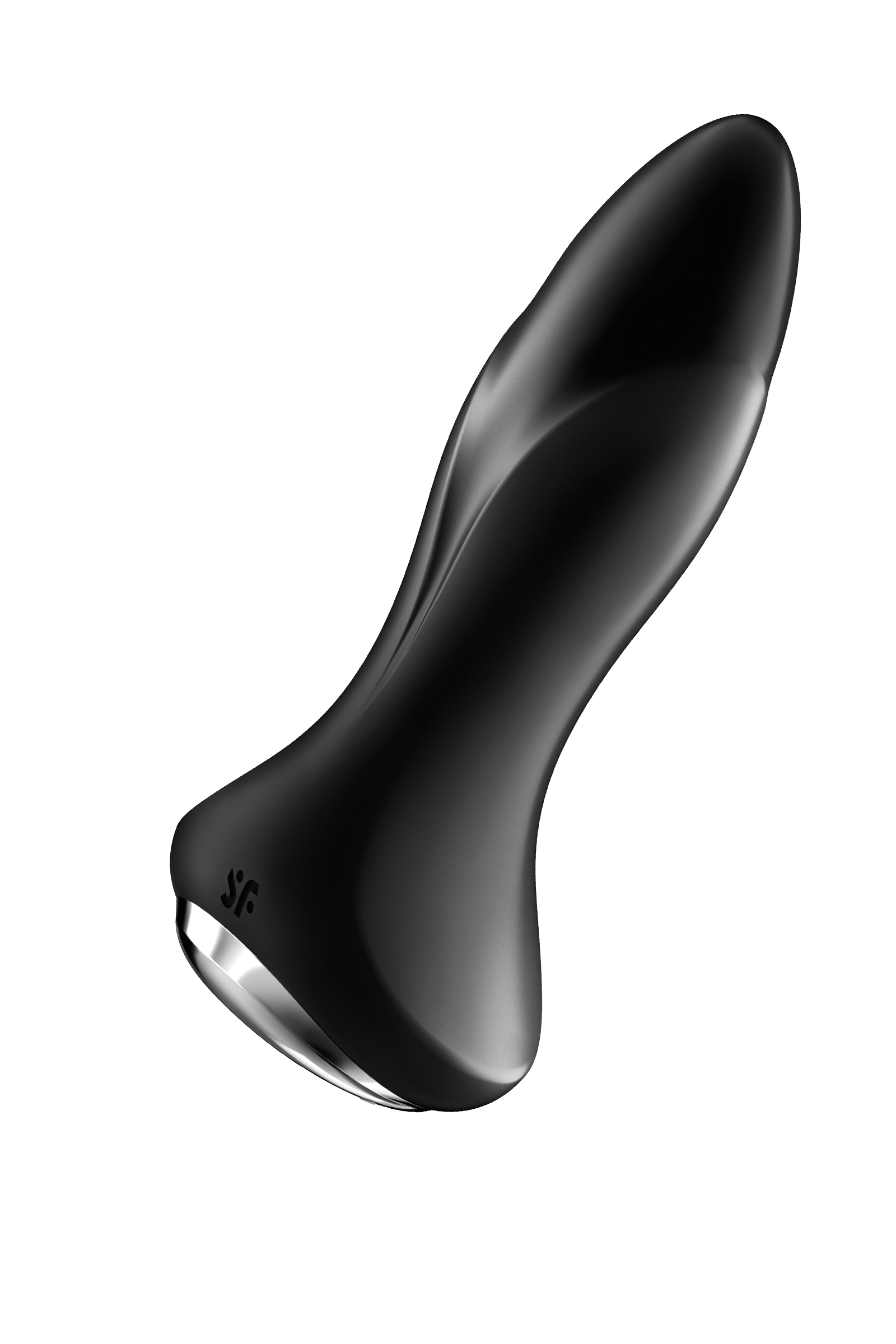 Анальный вибратор Satisfyer Rotator Plug 1+ Connect App, силикон, черный, 13,5 см