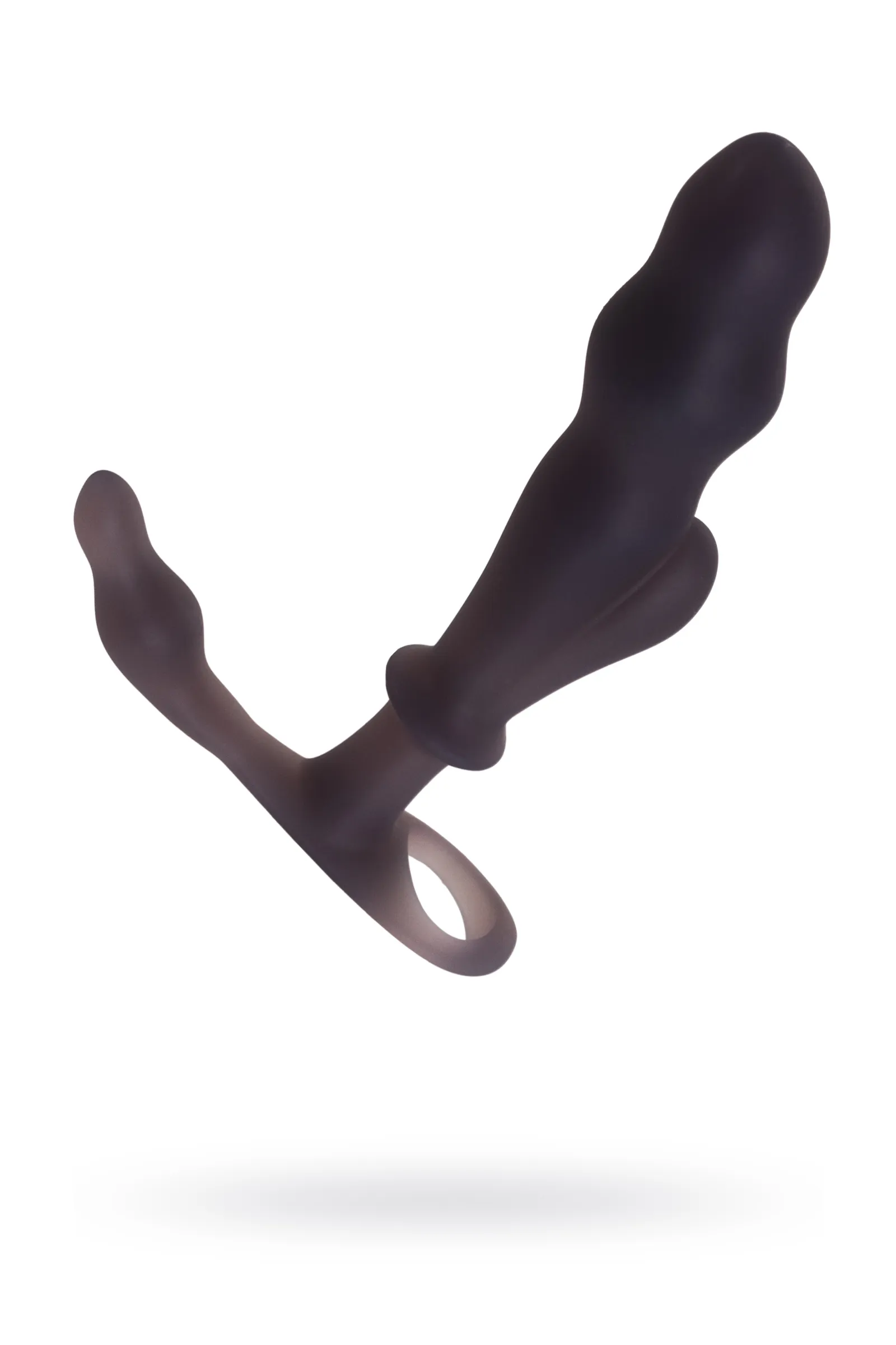 Фаллоимитатор анальный Seven Creations, Черный, 10,0 см, Ø 2,7