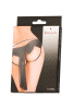 Трусики эротические Erolanta Lingerie Collection из стрейч-сетки с бантом черные, (54-56)