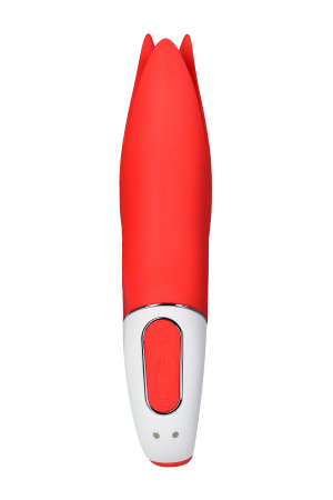Вибратор нереалистичный Satisfyer Vibes Power Flower, красный