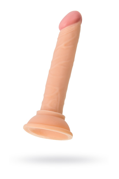 Анальный фаллоимитатор TOYFA A-Toys BASIC, PVC, телесный,14 см