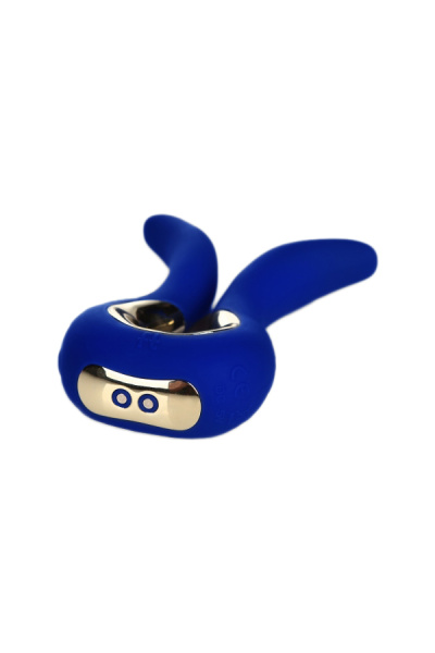 Инновационный вибратор Fun Toys  Gvibe Mini,синий, 10,5 см, Ø 2,0