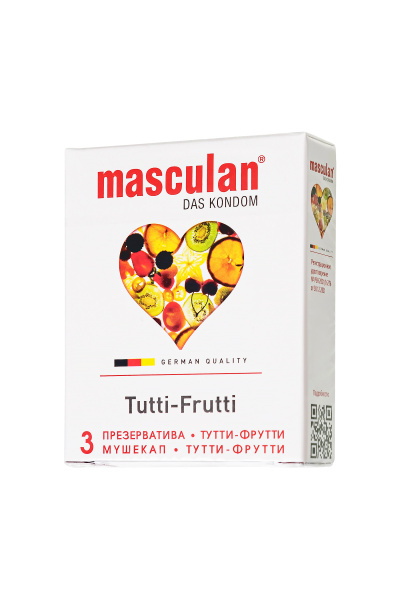 Презервативы Masculan Ultra 1,№3,тутти-Фрутти (Tutti-Frutti) 