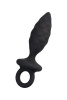 Анальная пробка Erotist Strob S - size, черная, 7 см Ø 2,6