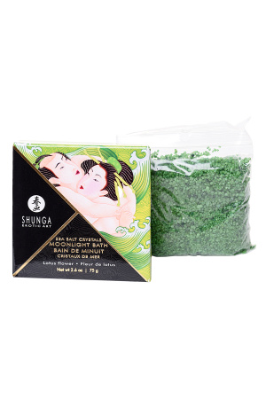 Соль для ванны Shunga  Bath Salts Lotus Flower «Цветок лотоса» 75 гр