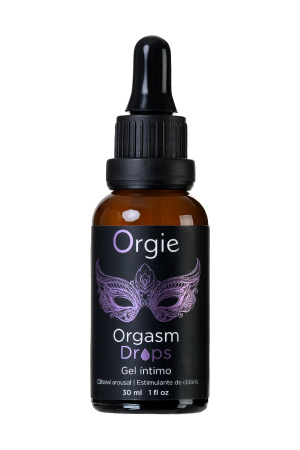 Гель интимный  для клитора Orgie Orgasm Drops, с разогревающим эффектом, 30 мл