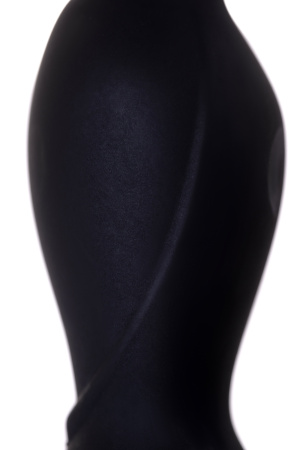 Стимулятор простаты EROTIST, SIXTH, силикон, черный, 14,5 см