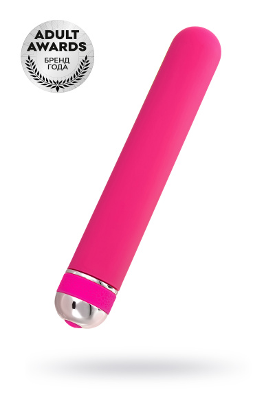 Нереалистичный вибратор TOYFA A-Toys Mastick, розовый, 18 см
