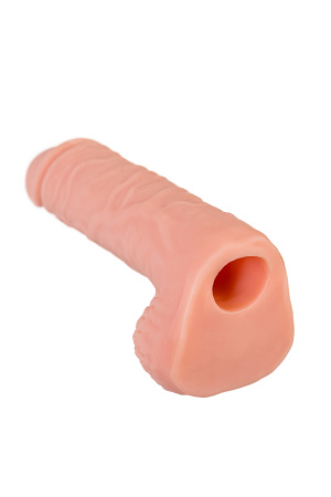 Насадка XLover by TOYFA, для увеличения размера, TPE, телесный, 16 см
