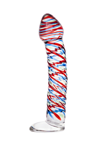 Фаллоимитатор Sexus Glass,стекло, прозрачный 16,5 см
