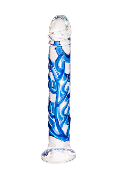 Фаллоимитатор Sexus Glass,стекло,18см