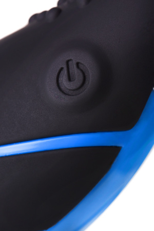 Стимулятор простаты EROTIST THIRD, силикон, черный, 15,7 см