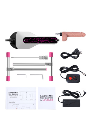 Секс-машина SM Mini Lovense, металл,  31.6 см