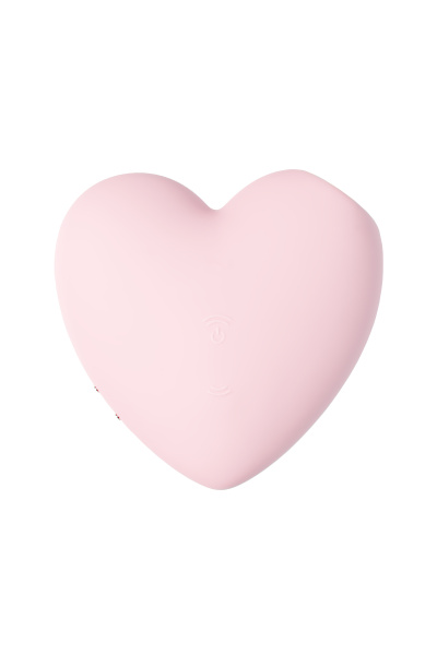 Вакуум-волновой бесконтактный стимулятор клитора Satisfyer Cutie Heart, силикон, розовый
