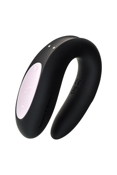Многофункциональный стимулятор для пар Satisfyer Partner Double Joy, черный
