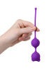 Вагинальные шарики  TOYFA A-Toys, Фиолетовые, 16,4 см, Ø 2,7
