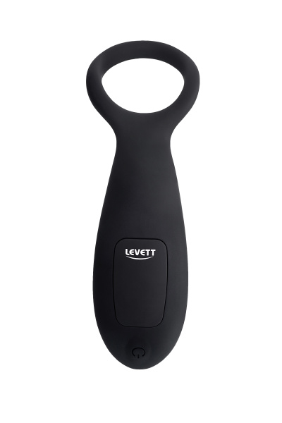 Стимулятор простаты Levett Maud, с пультом ДУ, черный, 15 см
