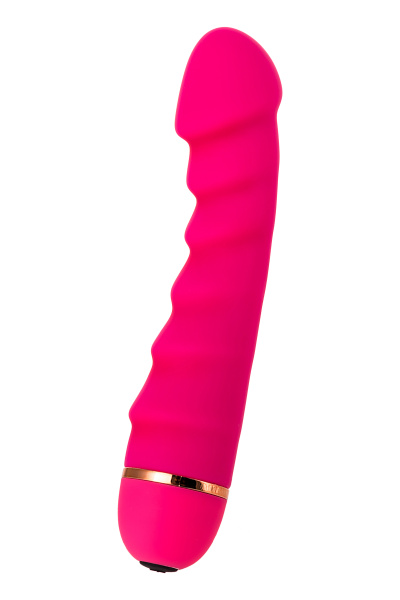 Вибратор TOYFA A-Toys, силикон,  розовый, 16 см, Ø 3,3 см