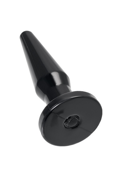 Анальная втулка TOYFA POPO Pleasure Gemini α, TPE, черная,12,1 см